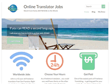 Tablet Screenshot of online-translatorjobs.com